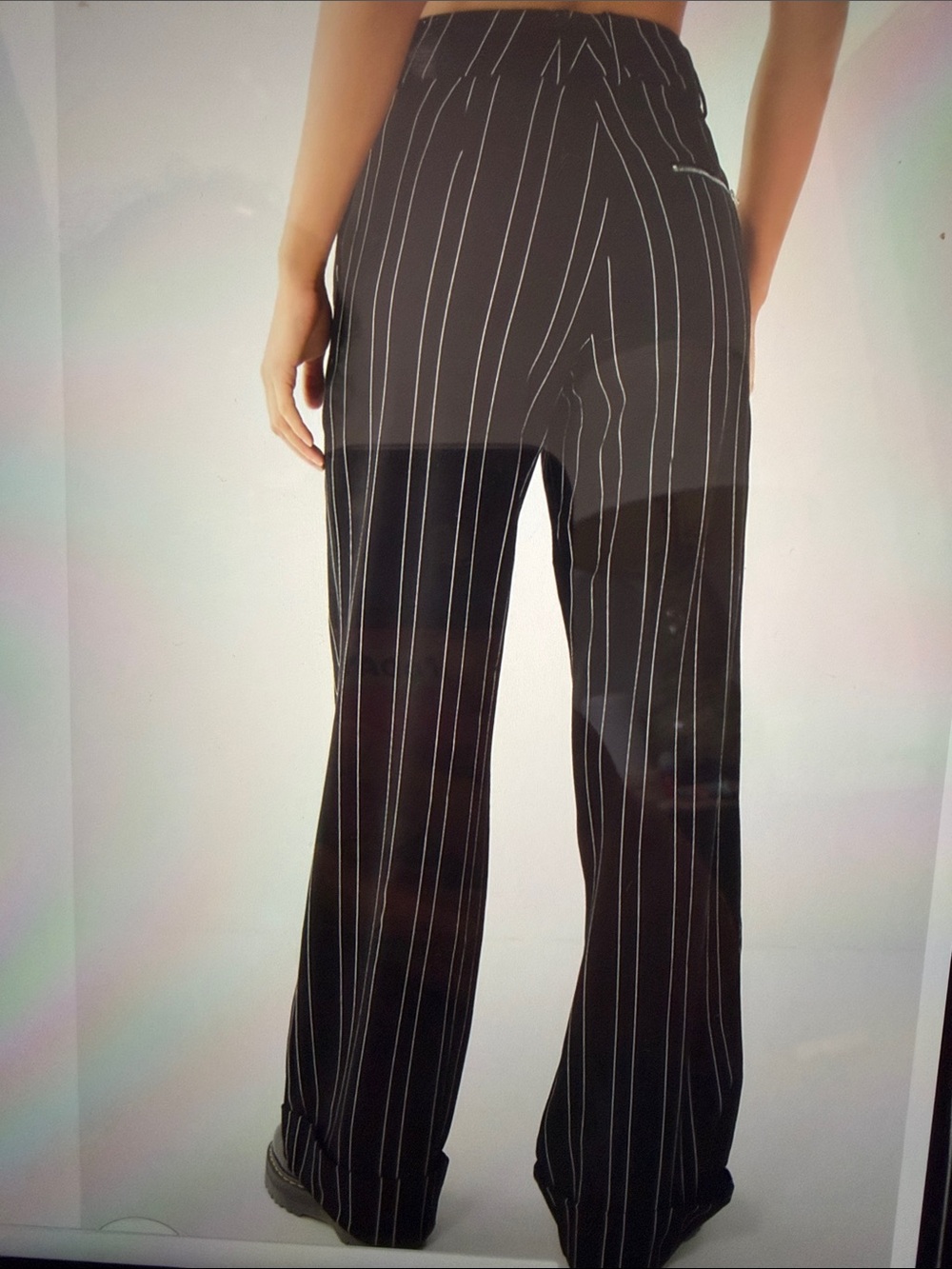 I.AM.GIA Black Wide-Leg pant - Picture 10 of 11